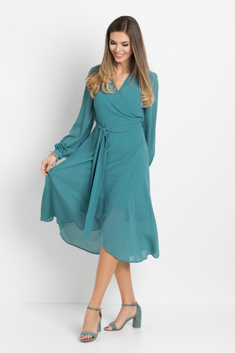 sukienka malavi midi moda modelki