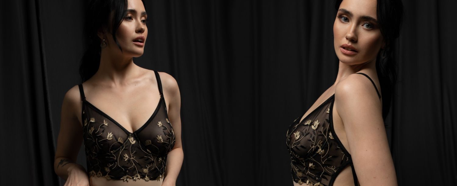 bielizna modelki